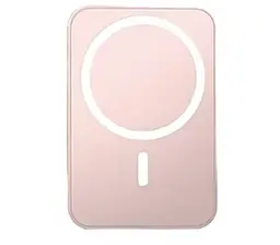 Бездротовий павербанк Remax RPP-65 10000mah 20W MagSafe Magnetic Wireless Power Bank Pink - мініатюра 2