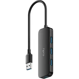 USB-Хаб Cudy USB 3.0 Type-A - 4хUSB 3.0 Black (UH40A)
