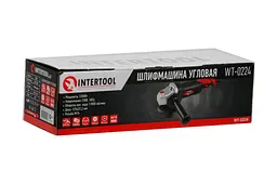 Кутова шліфувальна машина болгарка електрична Intertool WT-0224 1200 Вт x 125 мм - мініатюра 5