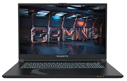 Ноутбук Gigabyte G7 MF 17.3 FHD, intel i5-12500H, 16GB, F512GB, NVD4050-6, DOS, чорний (G7_MF-E2KZ213SD)