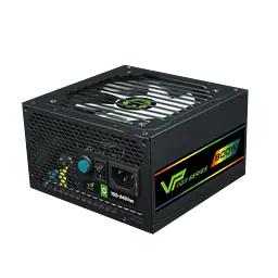 Блок живлення GameMax 800 Вт VP-800 RGB, Black, напівмодульний, 80+ Bronze, Active PFC, 12 см, 3xMolex / 6xSATA / 2x2+6-pin / 1x4+4-pin / 1x20+4-pin, захист OVP / UVP / OCP / OLP / OPP / SCP (VP-800-M-RGB) - мініатюра 3