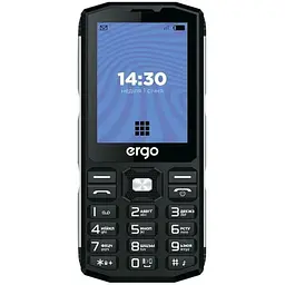 Телефон Ergo E282 Black UA UCRF