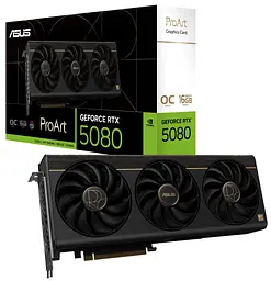 Відеокарта ASUS RTX 5080 16GB ProArt OC Edition (PROART-RTX5080-O16G) (GDDR7, 256 bit, PCI-E v5.0 x16) - мініатюра 12
