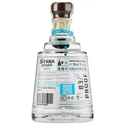 Текіла Sierra Milenario Blanco 100% Agave, 41,5%, 0,7 л - мініатюра 4