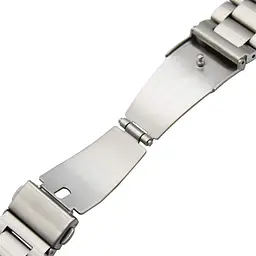Ремінець сталевий BeWatch 20 мм для Amazfit GTR 42мм/GTS/BIP lite Сріблястий (1110405) - мініатюра 6
