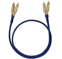 Межблочный кабель 2RCA-2RCA Oehlbach Master Set NF 1м - мініатюра 2