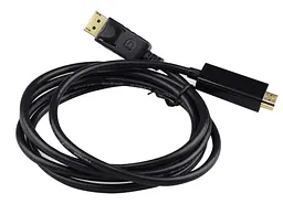 Кабель DisplayPort M-HDMI M 3.0м чорний