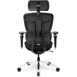 Офісне крісло Mealux S4 Air Fabric Black (HF-S4 F/B) - миниатюра 7