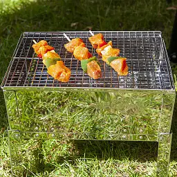 Гриль вугільний Bo-Camp Compact Delux Silver (8108360) - мініатюра 12