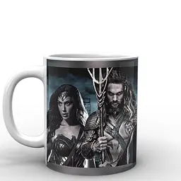 Кухоль GeekLand Чудо-Жінка Wonder Woman Batman Superman Aquaman WW.02.003 330 мл білий - мініатюра 2