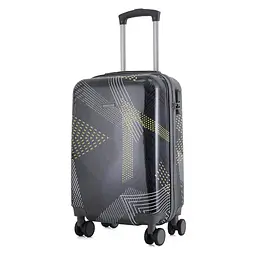 Валіза Semi Line 20" S Black Pattern (T5651-1)
