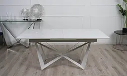 Стіл обідній Prestol Спиріт розкладний 180/230x90x76 см білий - мініатюра 5