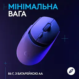 Мишка Logitech G309 Lightspeed Wireless/Bluetooth White (910-007207) - мініатюра 5