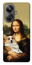 TPU чохол Demsky Mona corgi для Realme 10 Pro+