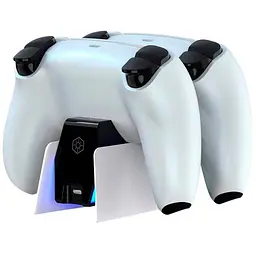 Зарядна станція Honcam для DualSense Sony PS5 White Вітрина [146136] - мініатюра 4