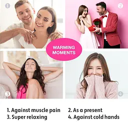 Серця для гарячого масажу Loverspremium Hot Massage Hearts - мініатюра 4