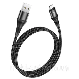 Кабель USB CA-101 2.4 A X 50 color Hoco 1 m