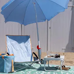 Крісло розкладне Bo-Camp Saint-Malo Pastel Blue (1204801) (DAS303257) - мініатюра 11