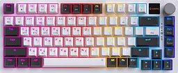 Клавіатура GamePro MK160D Pro QLAB Sakura Switch White (MK160-W-D-QS-PRO) - мініатюра 1