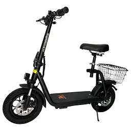 Електросамокат KUGOO Kirin C1+ Plus 18Ah 1000W з сидінням та посиленою корзиною - мініатюра 2