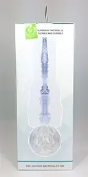 Мастурбатор-вагіна Fleshlight Ice Lady Crystal, 25х6 см - мініатюра 5