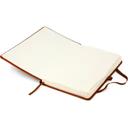 Блокнот Axent Partner Lux, 125х195, 96арк, кл, коричневий (8202-19-A) - мініатюра 6