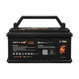 Акумуляторна батарея літій-залізо-фосфатна з Bluetooth 12.8В 100А*год LiFePO4 LiTime H190 L12V100-100-H190-BT-4-AC150 (44-00515) - мініатюра 5