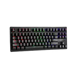 Клавіатура Xtrike ME GK-979 5 colors-LED Mechanical Red Switch USB Black (GK-979) - мініатюра 2