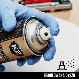 Універсальний клей в аерозолі K2 Tapiflex 400 мл для Текстилю Вініла Пластика Шкіри (W170) - мініатюра 4