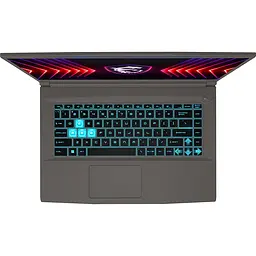Ігровий ноутбук MSI Thin 15 B13UC-3430XRO, Intel Core i5-13420H до 4.6 ГГц, 15.6-дюймовий FHD, 16 ГБ, SSD 512 ГБ, NVIDIA GeForce RTX 3050 4 ГБ, Free DOS - мініатюра 3