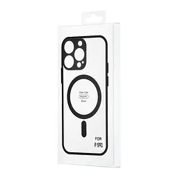 Чохол Color Edge with MagSafe (Protected Camera) iPhone 15 Pro Black - мініатюра 2