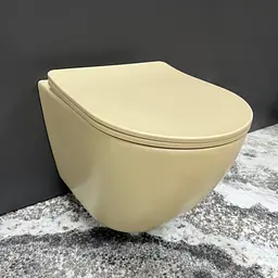 Підвісний унітаз VBI Vulcano beige matt VBI-020408