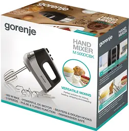Міксер Gorenje M500DCBK HM1400-GS без чаші (739226) - мініатюра 7