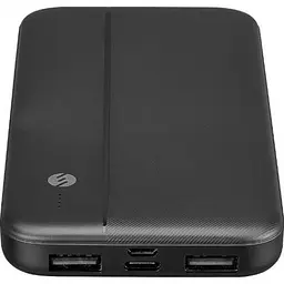 Зовнішній акумулятор (павербанк) S-Link IP-G10N 10000 mAh 2.1A 2USB Black - мініатюра 5