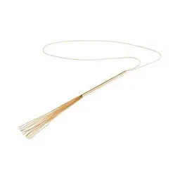 Прикраса для тіла Bijoux Indiscrets Magnifique Necklace Whip Gold ланцюжок-батіг на шию (золотистий)