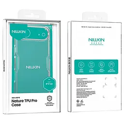TPU чохол Nillkin Nature Pro Series для Apple iPhone 17 Air (6.5) Безбарвний (прозорий) - мініатюра 6