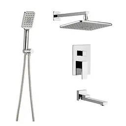Душова система прихованого монтажу Mixxus Premium Mark 009 MI5972, Хром