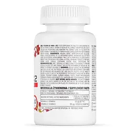 Вітаміни та мінерали OstroVit Vitamin D3 4000 +K2, 110 таблеток - мініатюра 2