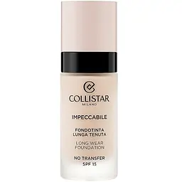 Тональная основа Collistar Impeccabile Long Wear Foundation No Transfer SPF 15 3G Golden Natural 30 мл