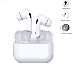 Навушники бездротові вакуумні TWS Pods Pro 3 White (16115) - мініатюра 2