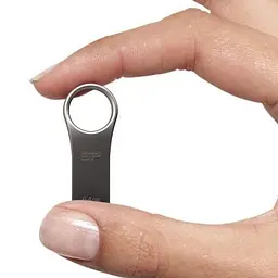 USB флеш накопичувач Silicon Power 64GB Jewel J80 Titanium USB 3.0 (SP064GBUF3J80V1T) - мініатюра 4