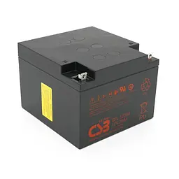 Акумуляторна батарея CSB GPL12260 12V 26Ah Q2/72, 166 х 175 х 125 мм