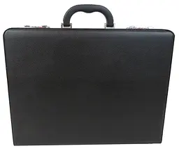 Дипломат чоловічий Portfolio 44х33х8 см Чорний (D17602) - мініатюра 3