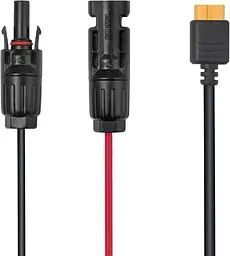Кабель для заряджання від сонячної панелі EcoFlow MC4 to XT60 Solar Cable 2.5м (LMC4-XT60i-2.5m) [86546] - мініатюра 2