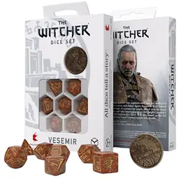 Набір кубиків The Witcher Dice Set. Vesemir - The Wise Witcher , 7 шт. (SWVE4Y)