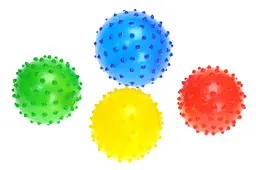 М'яч дитячий 6228 "Їжачок" 4 шт. в сітці, в коробці р.40x9x9 см YG TOYS