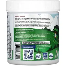 Вітамінно-мінеральний комплекс Nordic Naturals Мультивітаміни для дітей, смак вишні, Nordic Berries, Multivitamin Gu (NOR-30126) - миниатюра 3