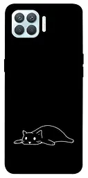 TPU чохол Demsky Lazy cat для Oppo F17 Pro
