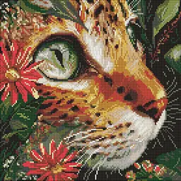 Алмазна мозаїка Бездонні очі ©art_selena_ua Ідейка AMO8325, 40х40 см