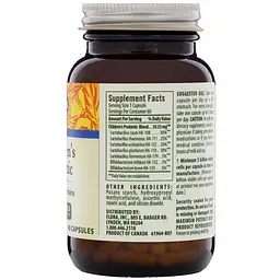 Пробіотики для дітей Flora Children`s Probiotic 60 капсул - мініатюра 2